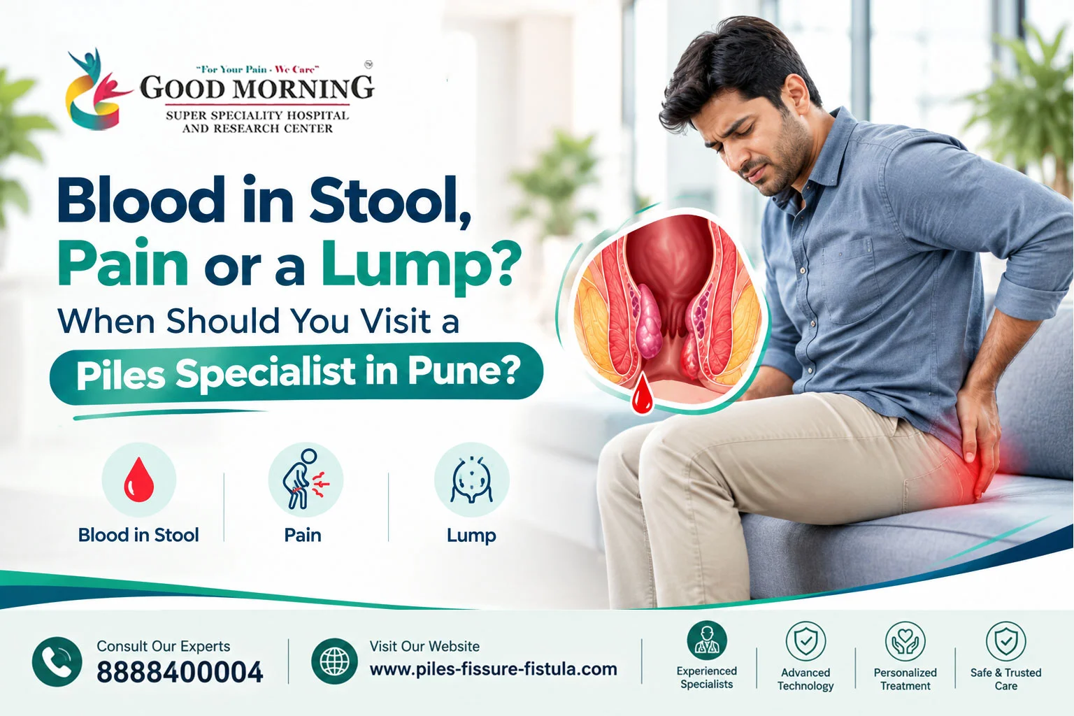 multispeciality piles hospital Pune